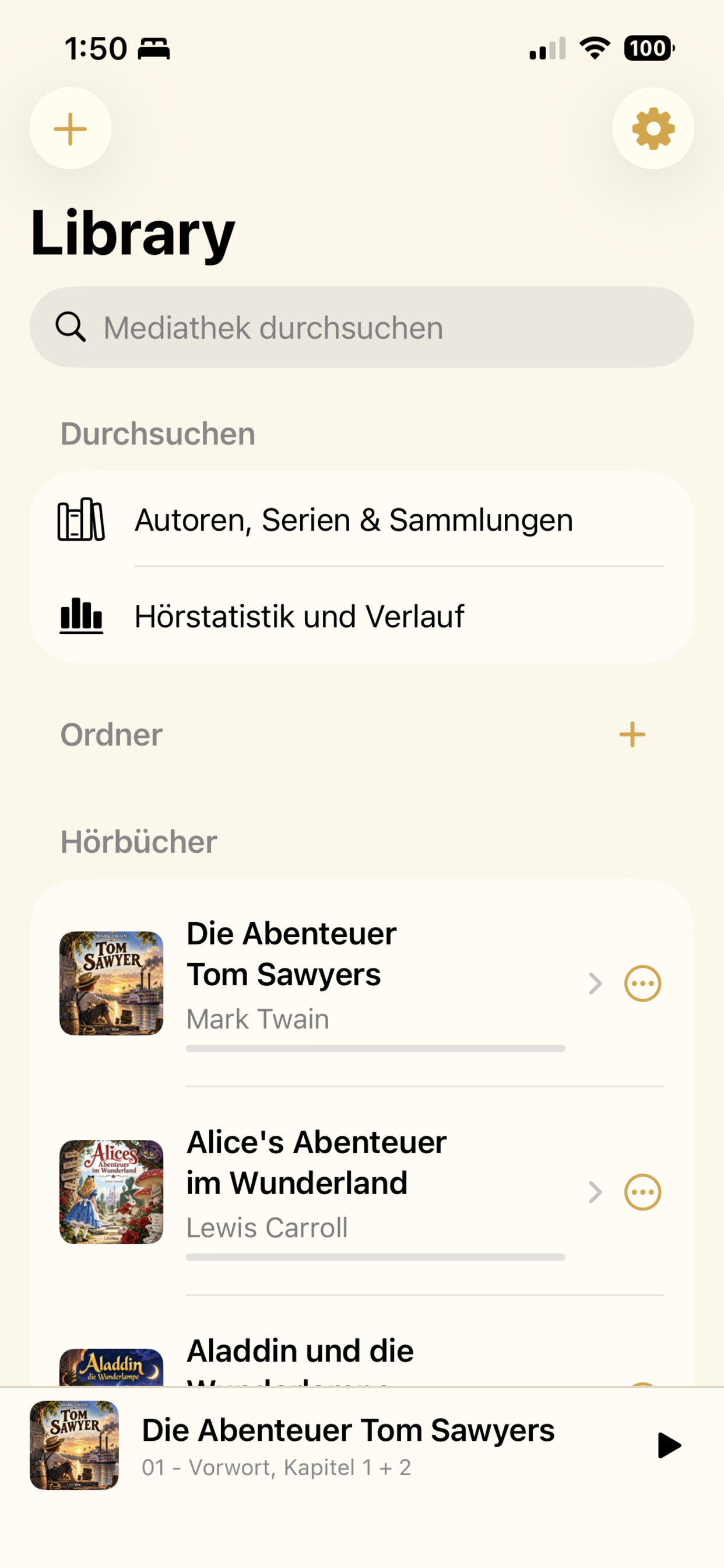 Weitere Funktionen in Kirshigo
