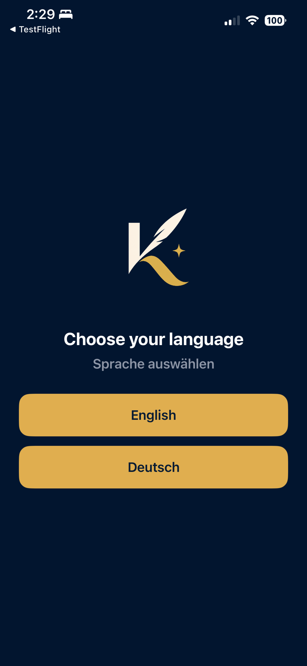 Kirshigo auf dem iPhone