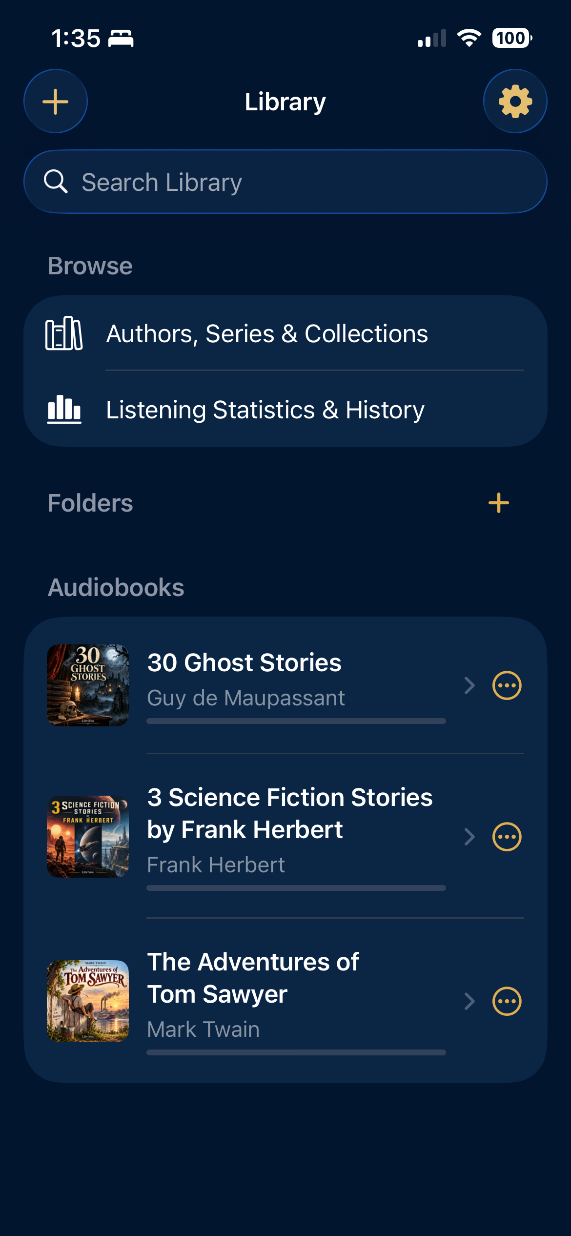 Kirshigo library on an iPhone